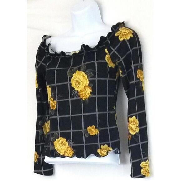 Ultra Flirt Womens Stripted Top Size L - Picture 3 of 4